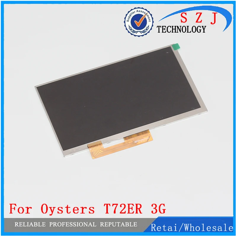 

New 7'' inch LCD Display Matrix For OYSTERS T72ER 3G TABLET inner 30pin LCD Screen Panel Lens Frame replacement Free Shipping