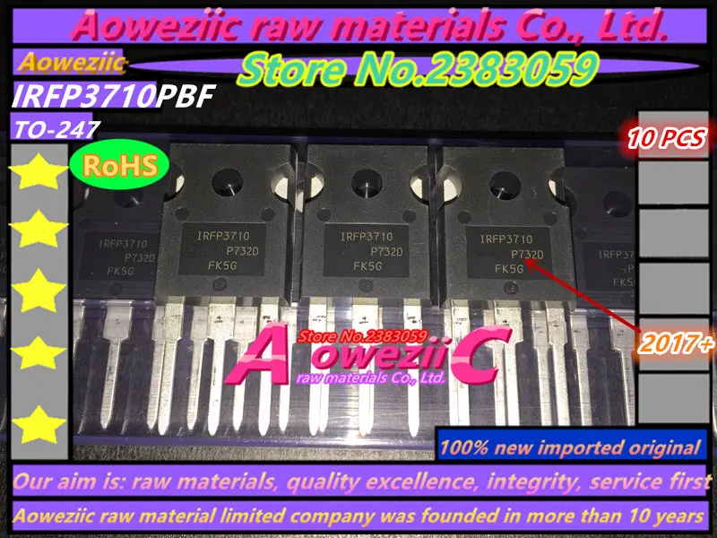 

Aoweziic 2017+ 100% new imported original IRFP3710PBF IRFP3710 TO-247 power MOS tube 100V 57A