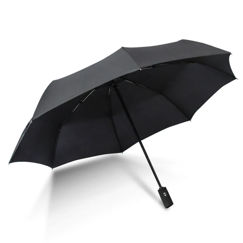 Free Shipping Wind Resistant 3 Folding Automatic Umbrella Male Auto Luxury Compact Umbrellas For Men 4 color recommend