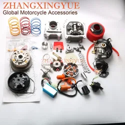 60cc EGR Big Bore Kit & Racing Quality Clutch & AC CDI for Kymco Agility 50cc Symply 50cc GY6 50cc 139QMB 44mm 4T