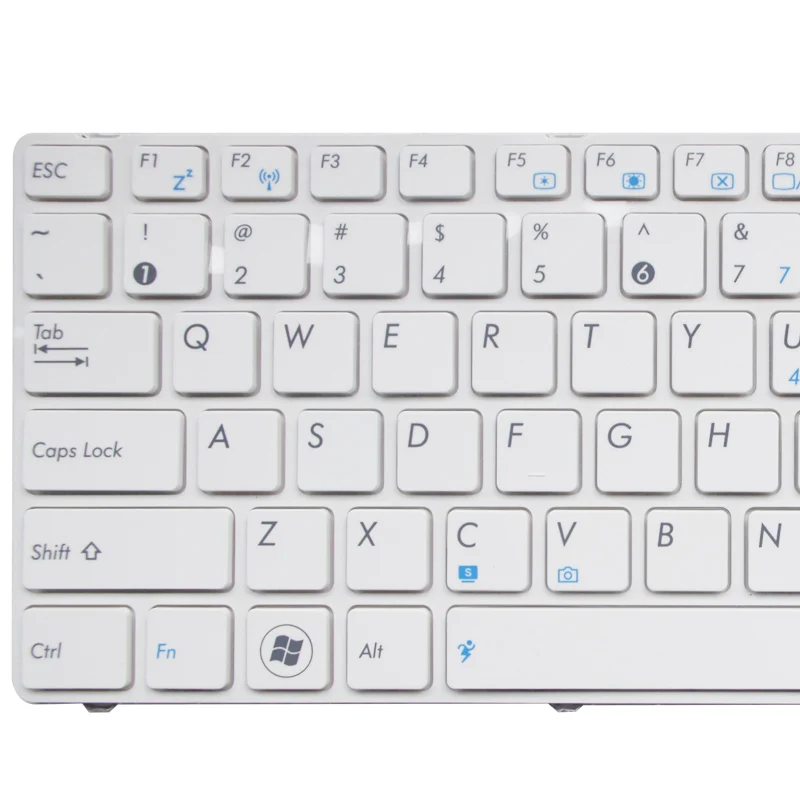 NEW US For ASUS X43 N82 X42J K42 K42D K42J A42JC N43S B43J A43S U41 J K42D U31S U31J U31F U35J P31S keyboard White English