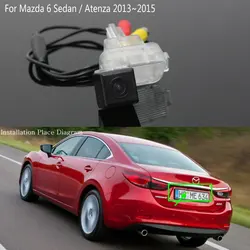 For Mazda 6 Mazda6 Sedan / M6 Atenza GJ GL 2013~2017 Car Reversing Back up Camera / Rear View Camera / HD CCD Night Vision