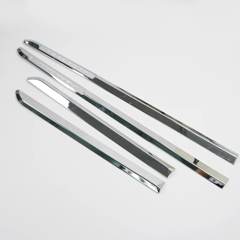 Car Accessories For Volvo XC90 2015 2016 2017 2018 2019 2020 ABS Chrome Side Door Body Molding Strips Cover Trim 4pcs