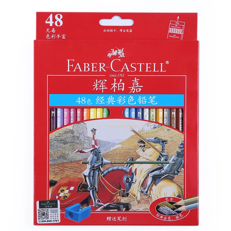 

12/24/36Colors Faber Castell Color Pencils Professional Oily Drawing Pencil Set Art Supplies Rainbow Colored Student Stationery