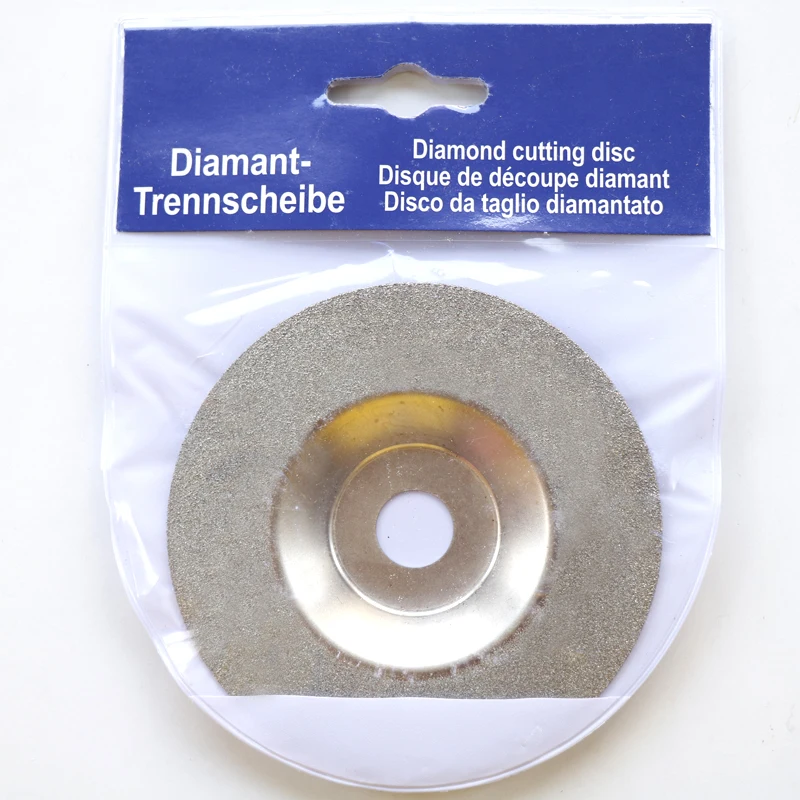100 mm Diamant-Glas-Schleifklingen, Trennscheibe, 4 Zoll Schleifscheibe für Winkelschleifer, Glas, Jade, Schneiden, Polieren, Sägeblatt