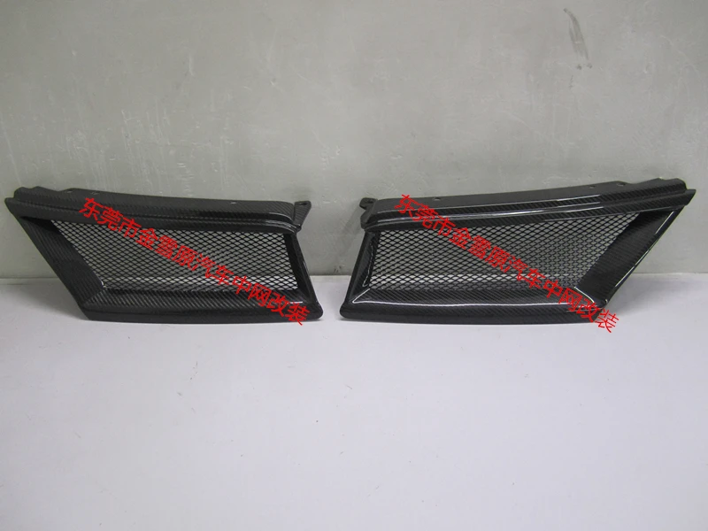 Fit for 05-07 Nissan Tiida carbon fiber Or FPR  car grill  high quality