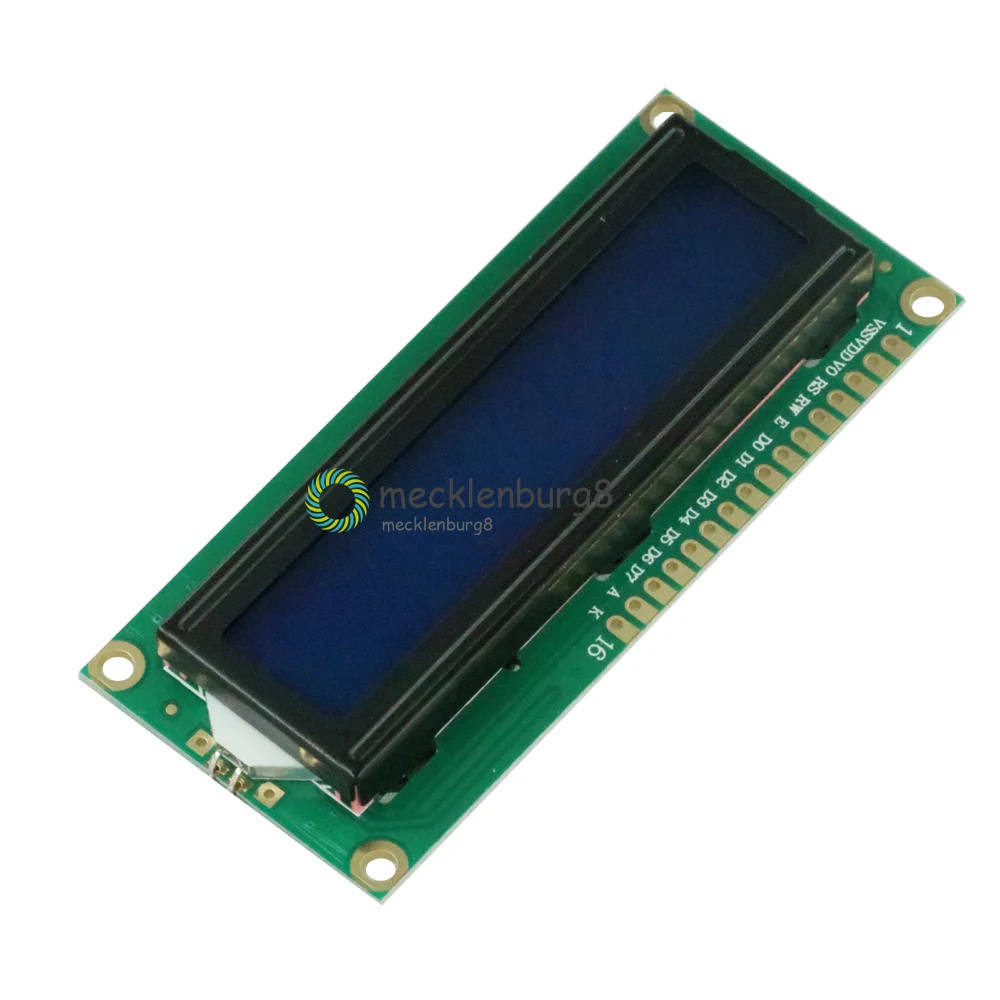 3.3 V 1602 LCD display 1602 LCD monitor blue Screen white code Blacklight 16x2 characters LCD display module HD44780 1602A