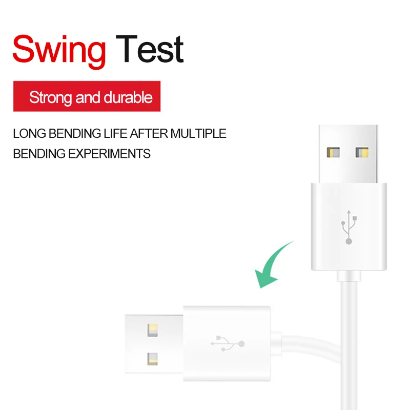 1m 2m 3m 5V2A Phone Cable USB 2.0 Charging For Data Transmission Cables for Android Type c System Fast charging