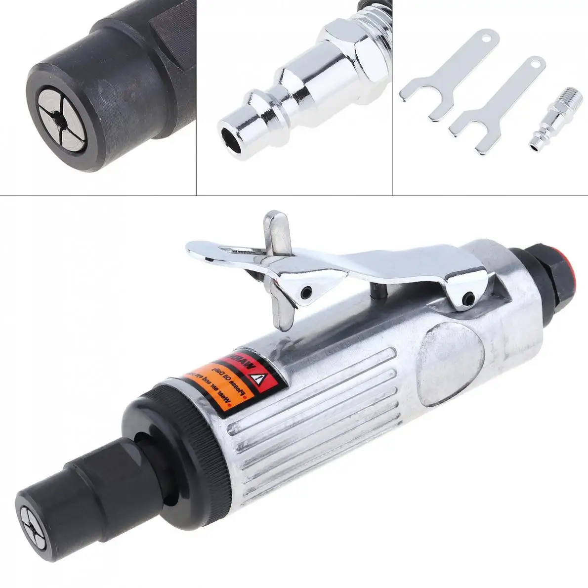 Pinça de Haste Reta 25000rpm Máquina Pneumática de Moer Moedor a ar para Vários Moldes Moagem Polimento
