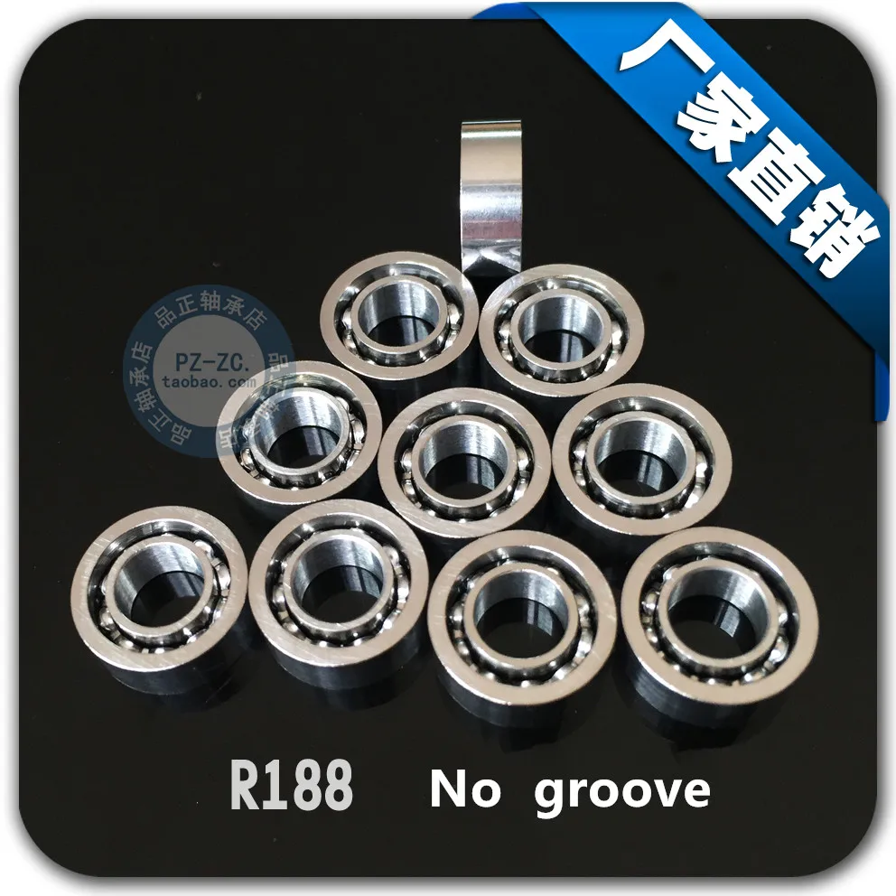 100 Stück UR188 R188 U-Nut-Yo-Yo-Kugellager 6,35x12,7x4,76 mm GYRO Yo-Yo-Kugellager 6,35*12,7*4,76mm – Detail 2