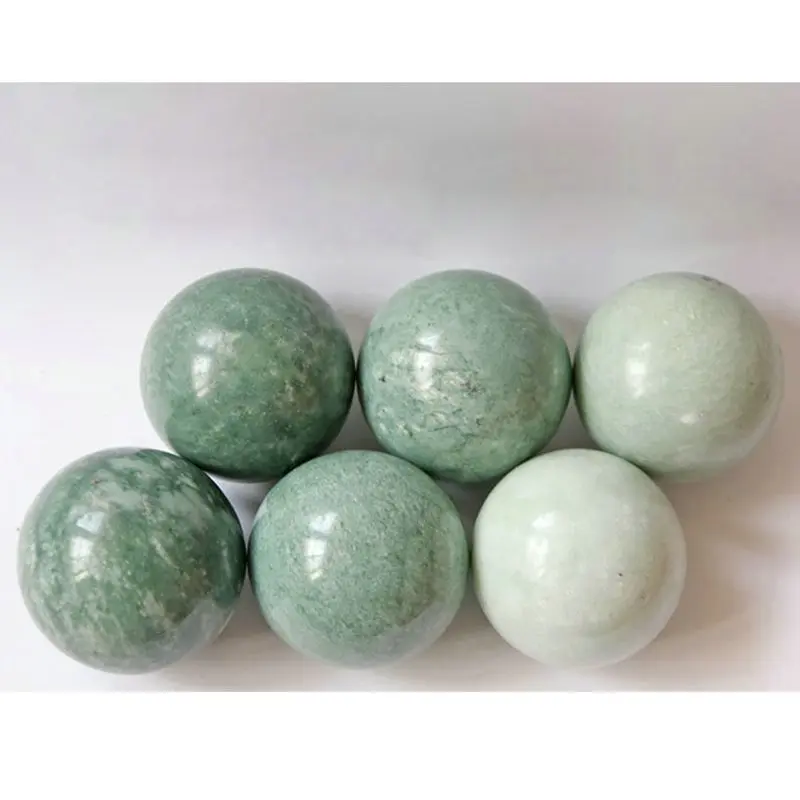 Jade Fitness Ball Handball Health Care Balls Mouse Hand Massager Middle Aged Rehabilitation Solid Practice Massage Finger image 3