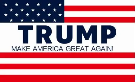 MAKE AMERICA GREAT AGAIN Flags 3 By 5 Foot Flag Trump American Flag Brass Grommets 150x90cm flag banner