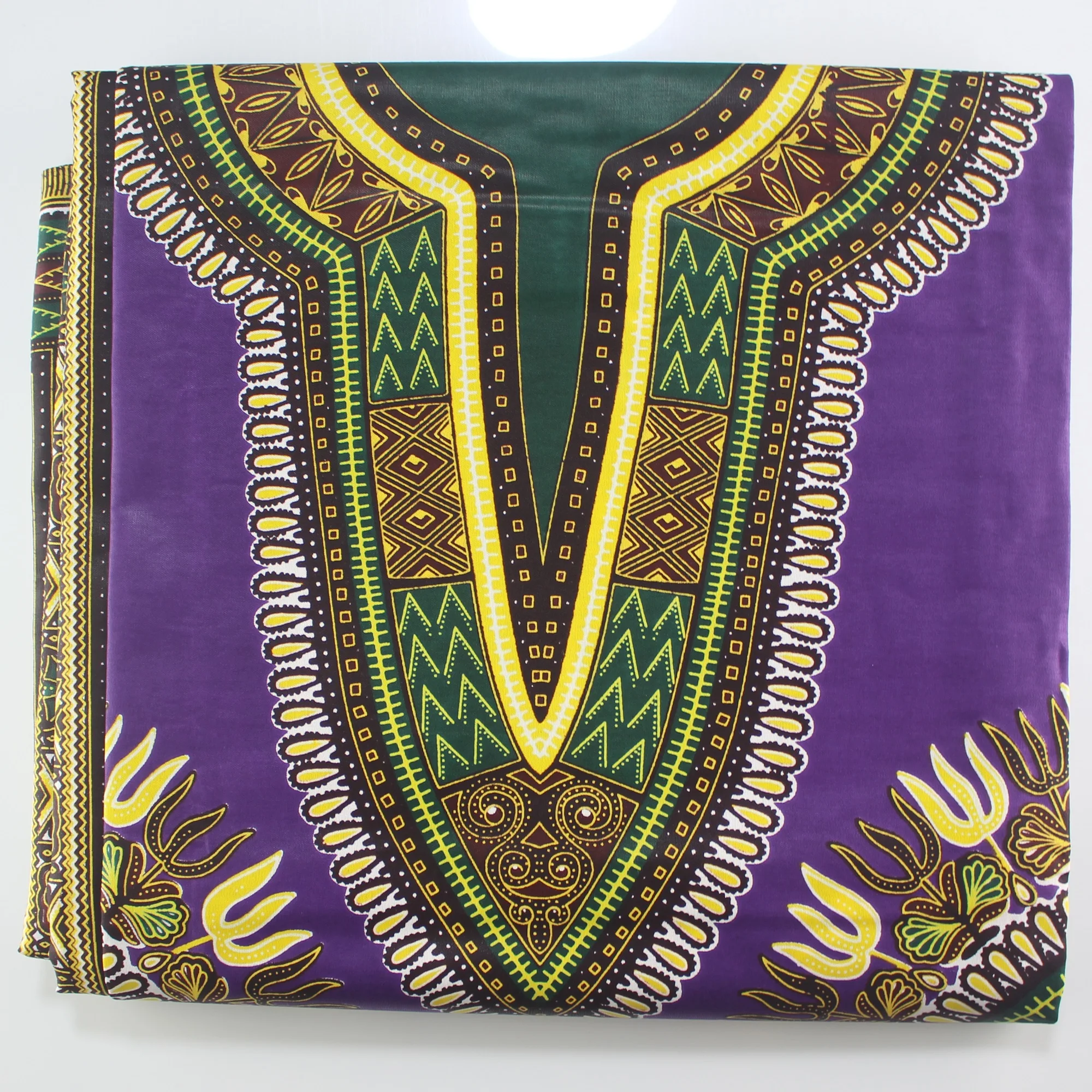 2019 Popular Dashiki Vintage wax cloth African Dashiki Wax Prints Fabric 6yards/lot for Party Dress