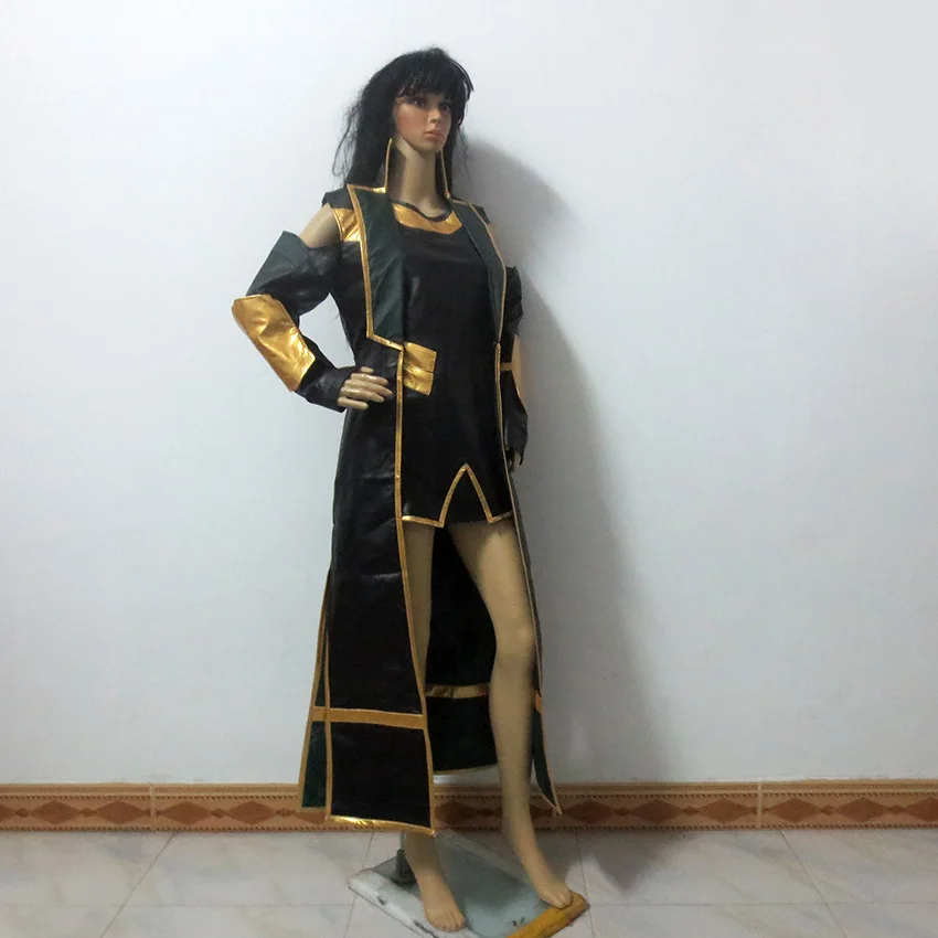 Thor 3  The Dark World Loki Women Style Female Sex Reversion Christmas Party Halloween Uniform Outfit Cosplay Costume Customize