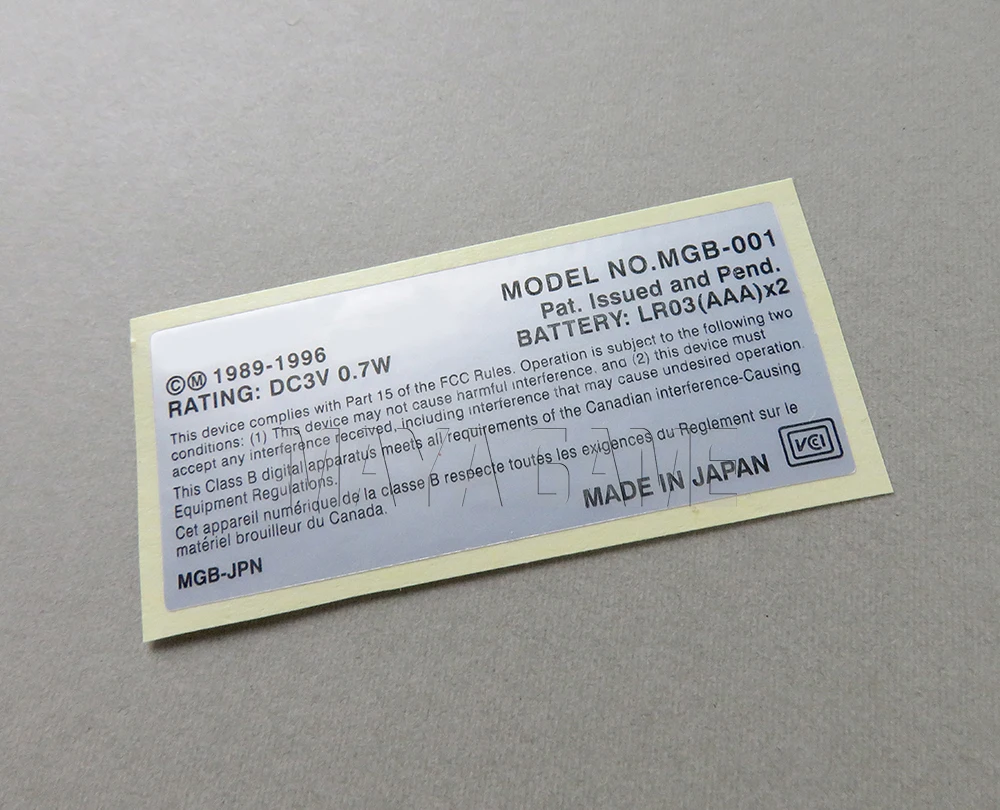 ملصق ملصقات Game boy ، 100 قطعة ، لوحدة التحكم ، gba ، gbc ، gba ، sp