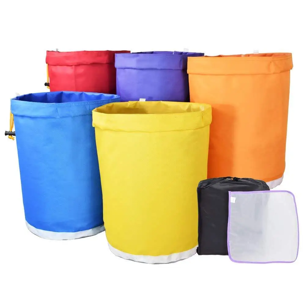 

5 Gallon Filter Bag Bubble Bag Garden Grow Bag Hash Herbal Ice Essence Extractor Kit Extraction Bags with Pressing Screen