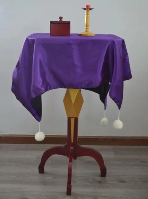 Mult-Function Floating Table (Anti Gravity Box + Metals Candlestick), Illusions,Best Satge Magic Props,Floating Magic Tricks