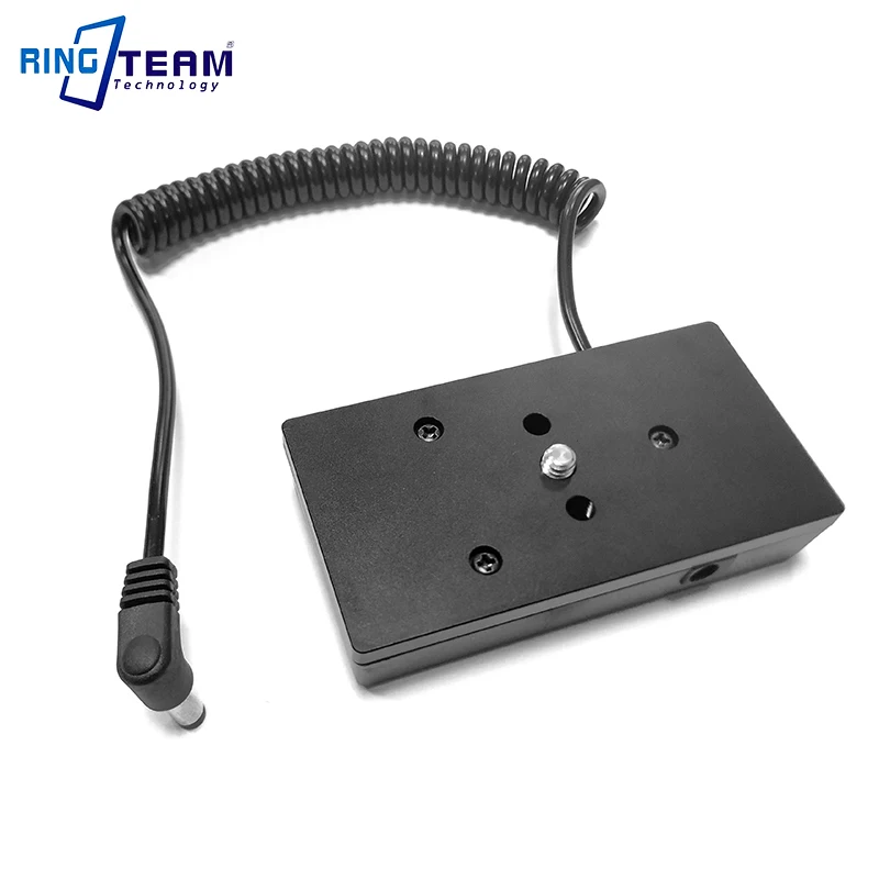 7.2V / 12V NPF Battery Plate with Coiled DC Cable + FZ100 Coupler for Sony Alpha A9 A7RM3 A7RIII A7M3 ILCE-9 Digital Camera