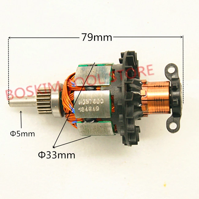 DeWALT DC18V 14.4V Armature Rotor For N110036 N110037 DCD780 DCD780L2 DCD780C2 DCD785 DCD785L N268162 N042178 DCD785C