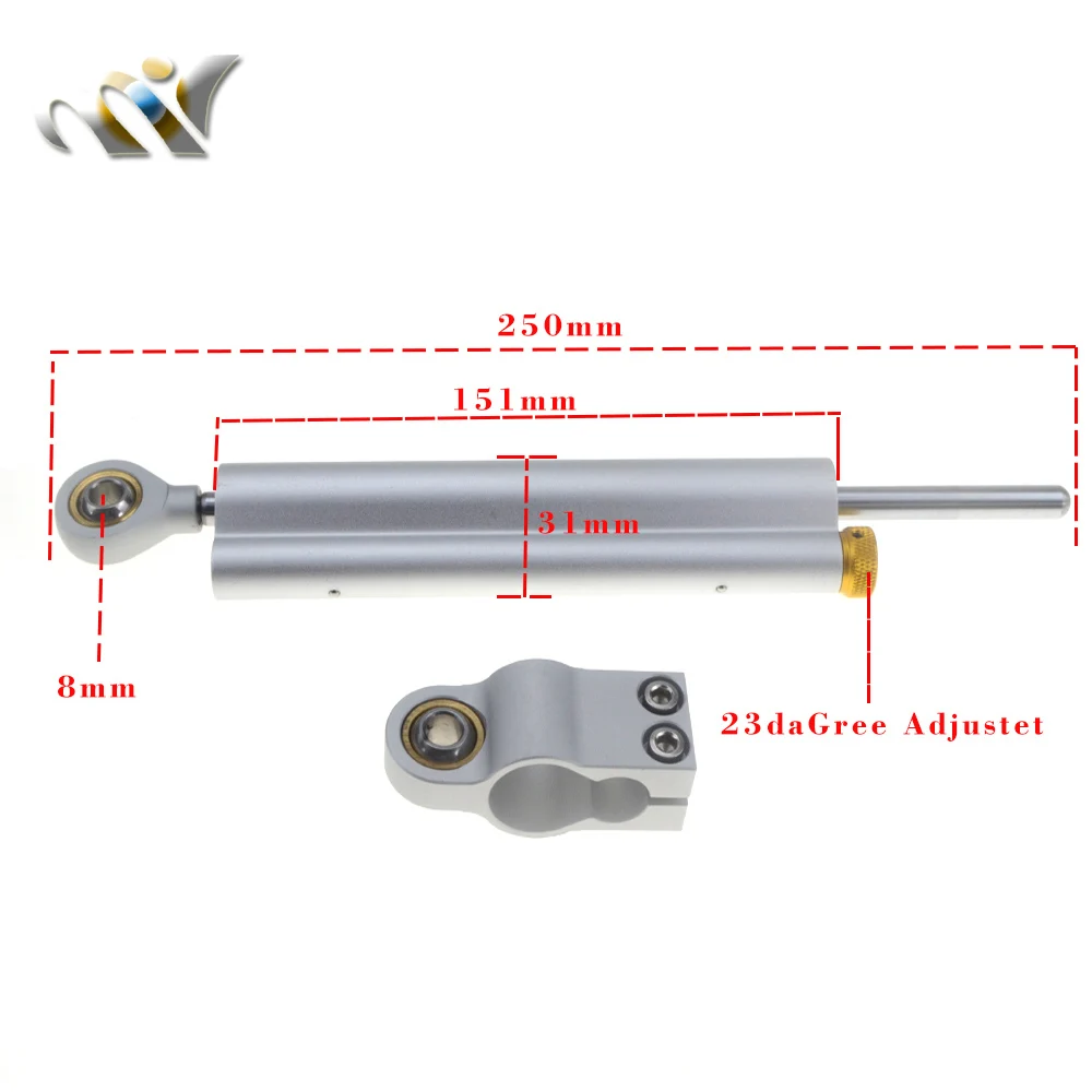 Moto Parts Universal Motorcycle Steering Dampers Stabilizer FOR BMW S1000RR S1000R HP4 R1200GS F650GS F800GS F800R F700GS K1200S