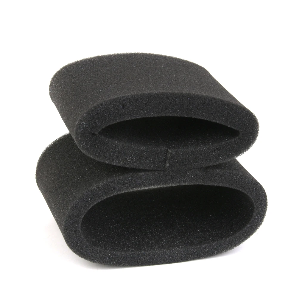 Air Filter Cleaner Foam Sheet Replacement Sponge Pad Motorcycle Auto Replacement Parts for Honda CG125 5.31 x 3.11 inch Black