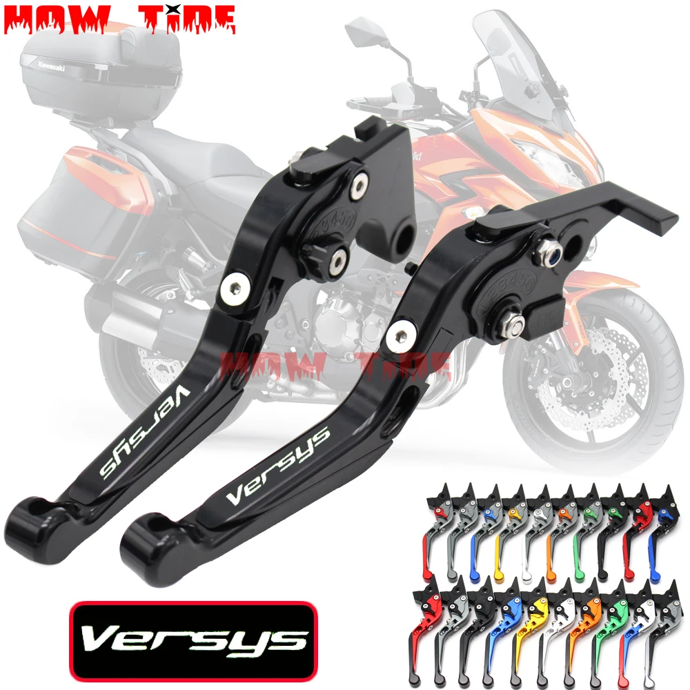 For Kawasaki VERSYS (650cc) 2006 2007 2008 Laser Logo(Versys) New CNC Adjustable Motorcycle Brake Clutch Levers