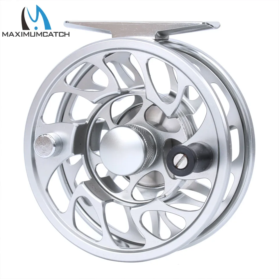 Maximumcatch 06N Large Arbor Fly Fishing Reel 7/8/9/10WT CNC Machine Cut Aluminum Fly Reel