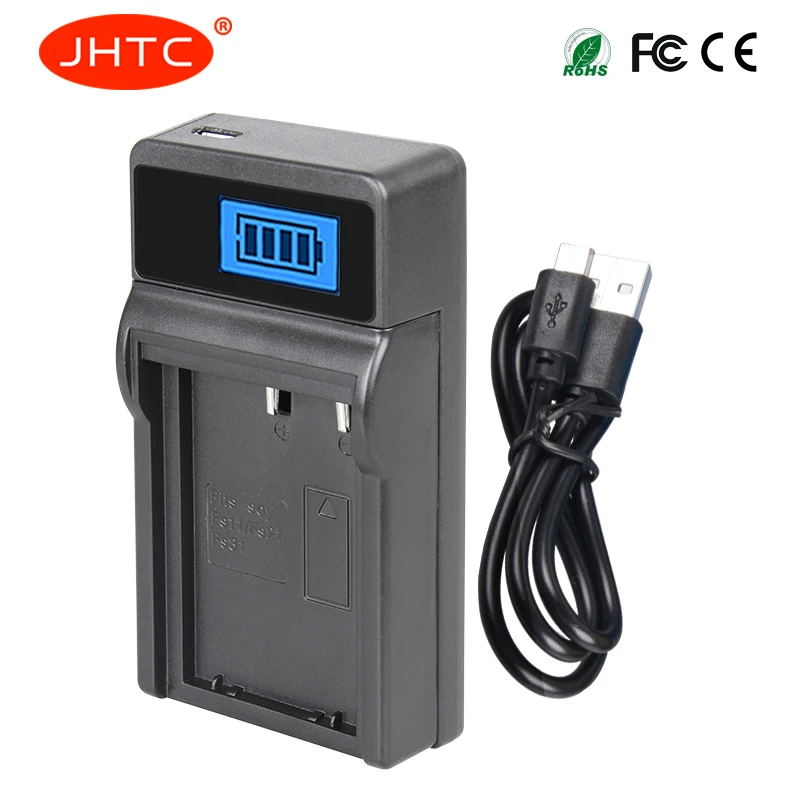 JHTC NP FS12 Battery Charger NP F10 FS10 FS11 For Sony CCD-CR1 CR5 CR5E DCR-PC1 PC2 PC3 C4 PC5 Charger Battery