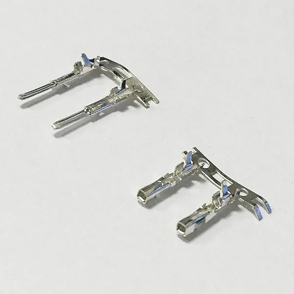 10 SÄTZE JST 2-Pin Stecker, Buchse Stecker auf ROT Farbe mit Crimps