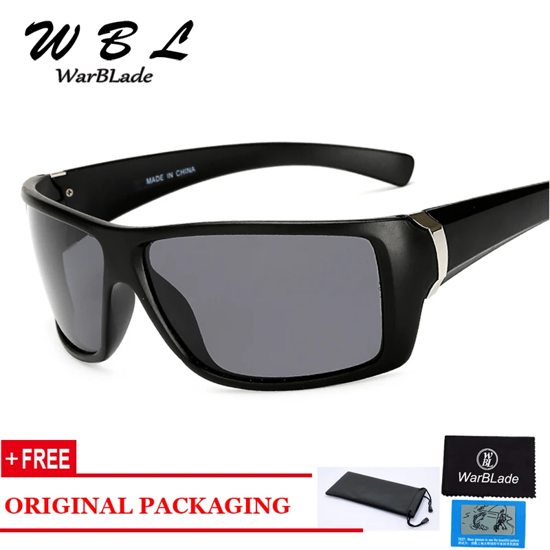 

WarBLade 2019 Mens Fashion Polarized Sunglasses Square Mirror Eyewears For Men Driving Glasses Goggle Protection KP1018