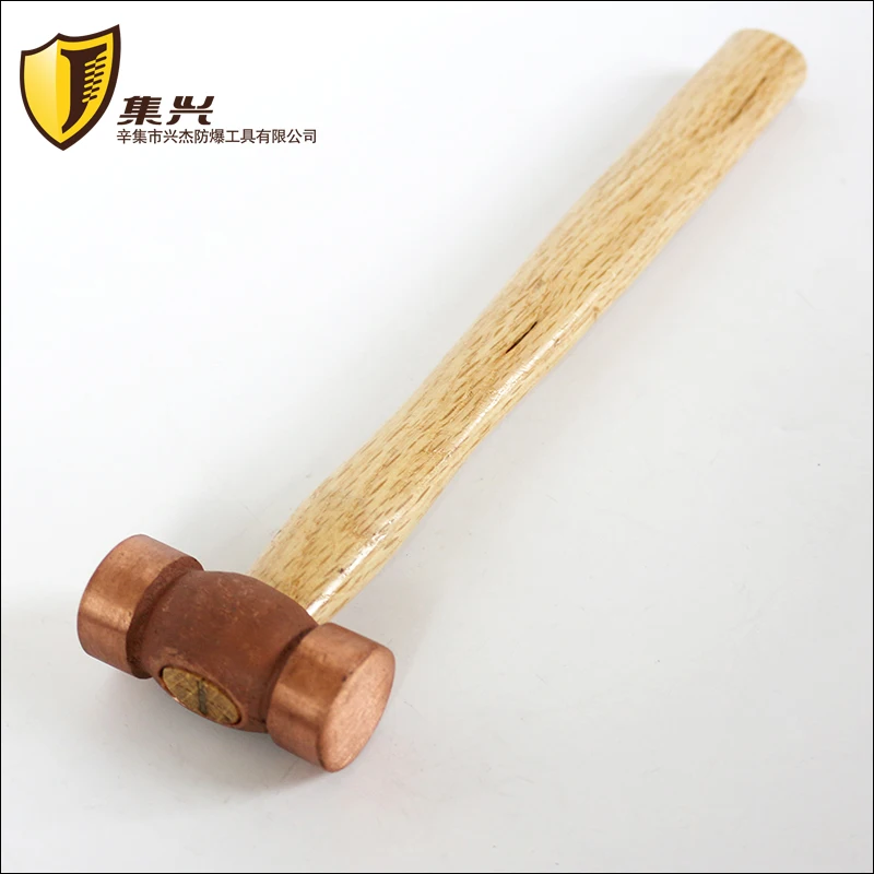 

0.45kg,Explosion-proof Double-side Hammer with wooden handle, Hammer,Safety Tools