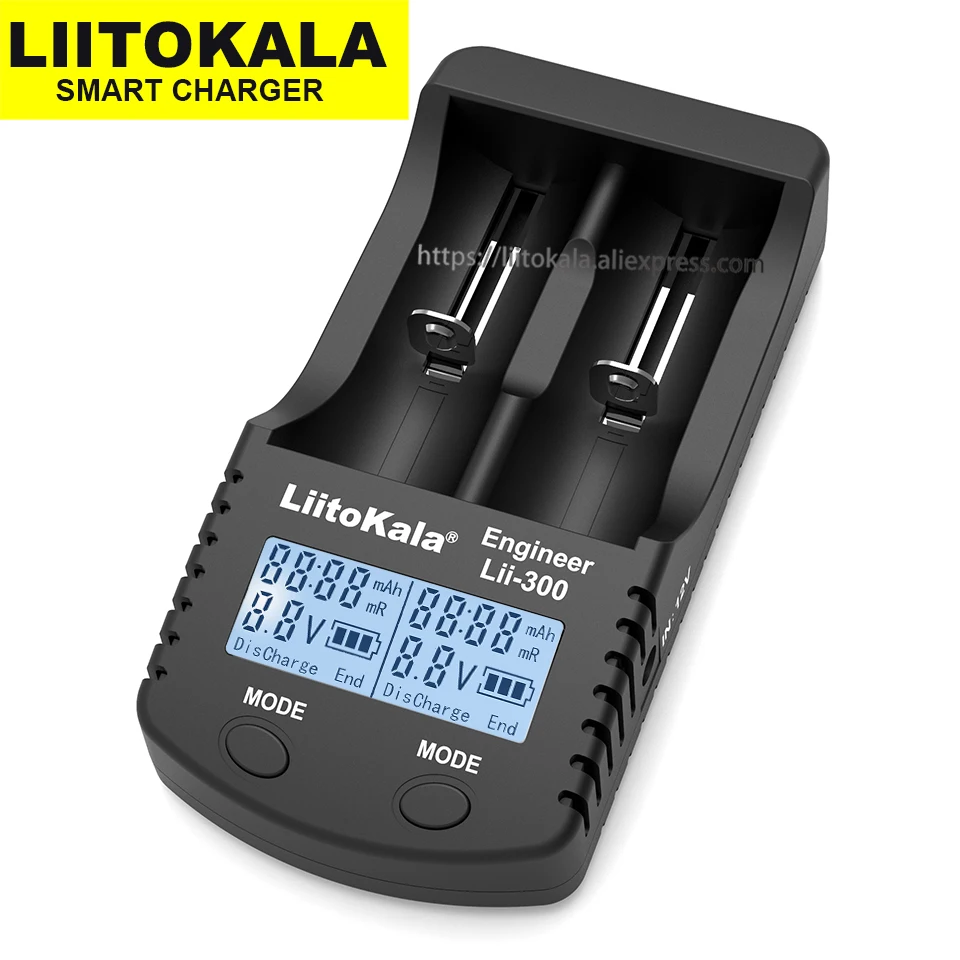 Liitokala lii-500 Lii-300 Lii-PD4 Lii-S1 ładowarka 18650 do 26650 18500 21700 3.7V akumulator litowo-jonowy i NiMH1.2V baterii AA AAA