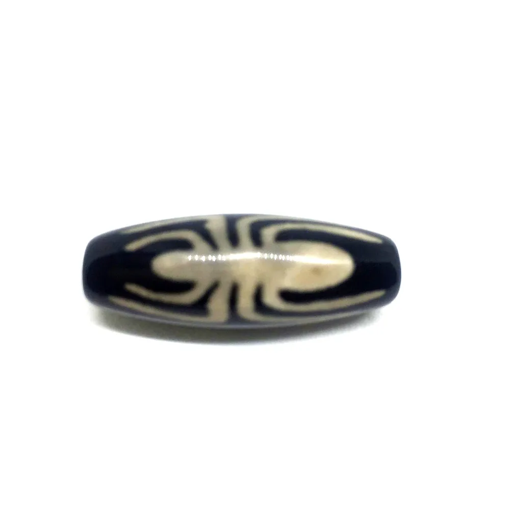 1PC Magic Stone Special Patterns Dzi Beads 7Eyes/10 Eyes/11eyes/Spider Black and white color high quality