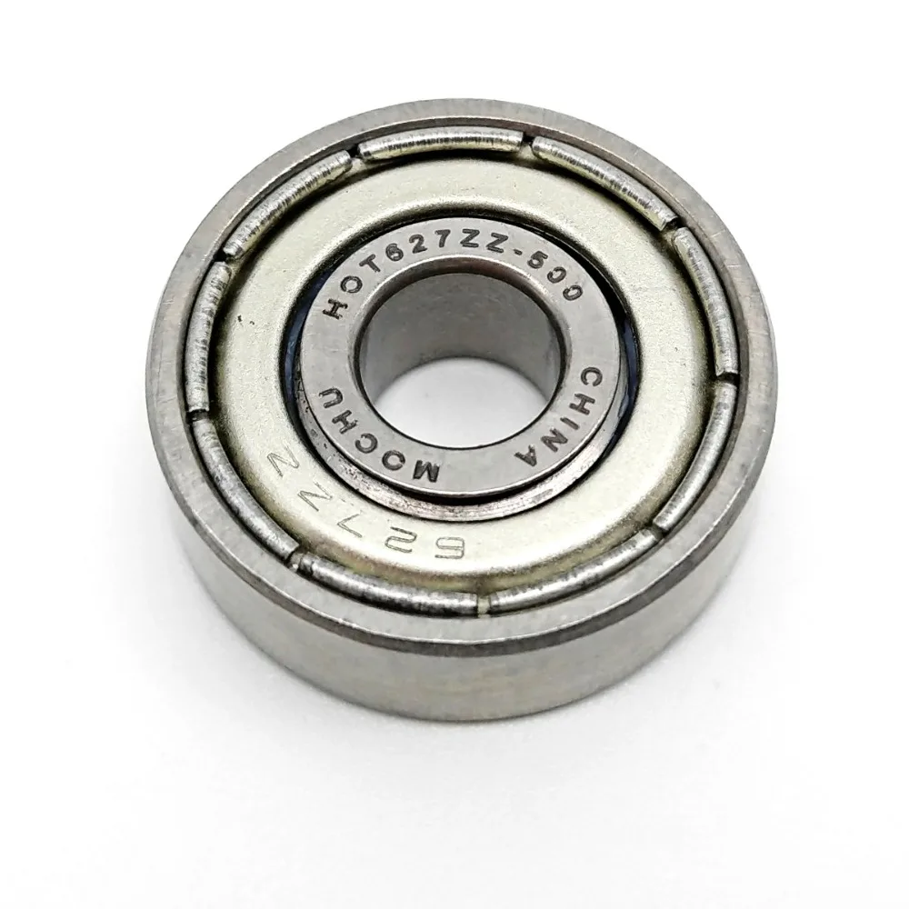 1pcs 627 HOT627ZZ-500 7X22X7 HOT MOCHU High Temperature Deep groove ball bearings Single row 500 Degrees Celsius