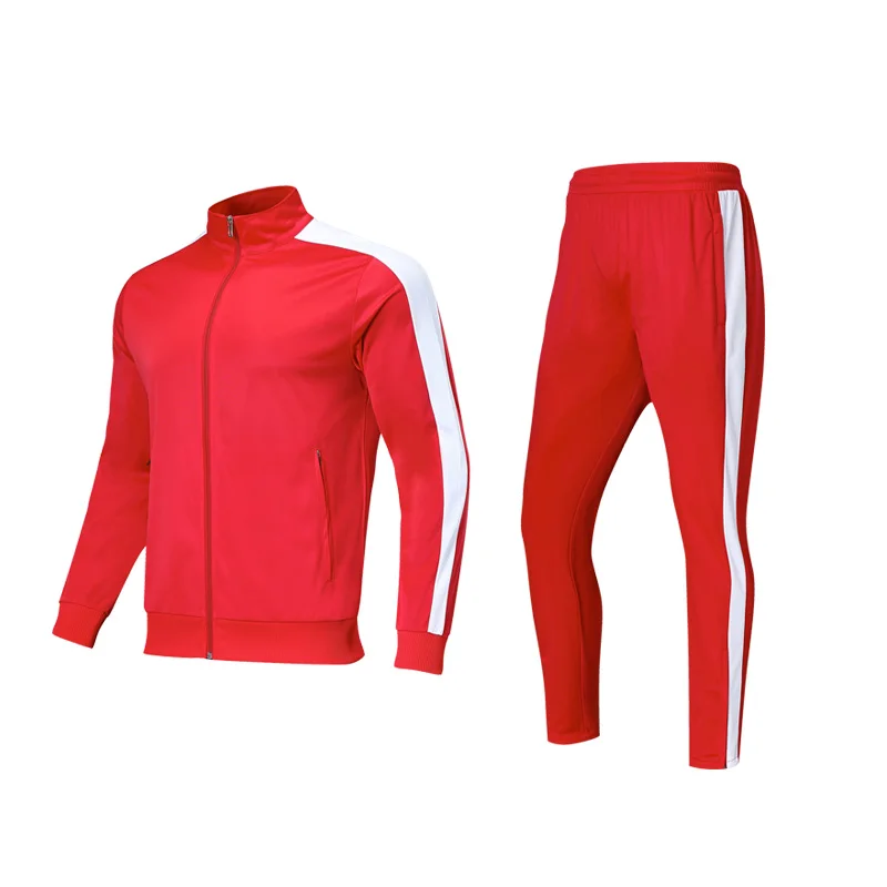 Costume d'halloween pour garçons, survêtement Orange pour adultes, avec fermeture éclair complète, football, Jogging, vêtements de sport