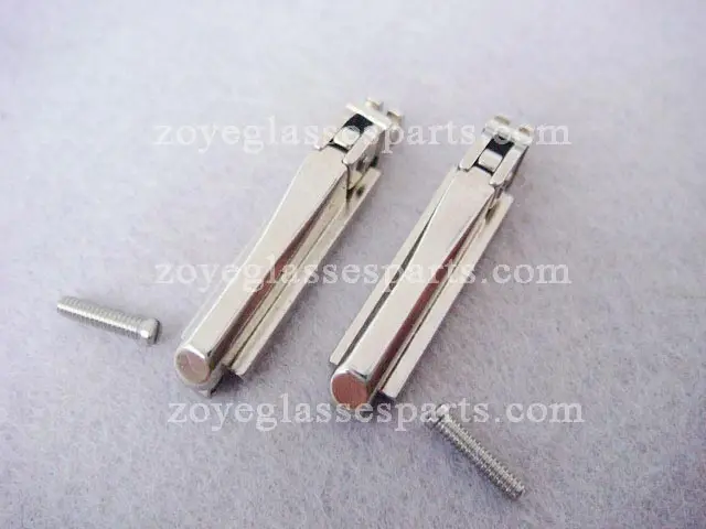 

spring hinge for Wood Bamboo and plastic eyeglass frame no rocking hinge TSH-57 3 Pairs Pack