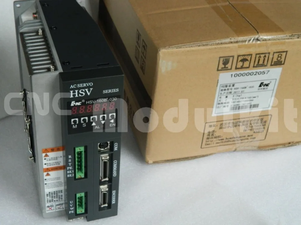 AC Servo System Controller HSV-160C+-030 050 HSV-160B+-030 050 075 Servo Driver Match 1KW 1.5KW 2KW 3KW Servo Motor CNC MODULKIT