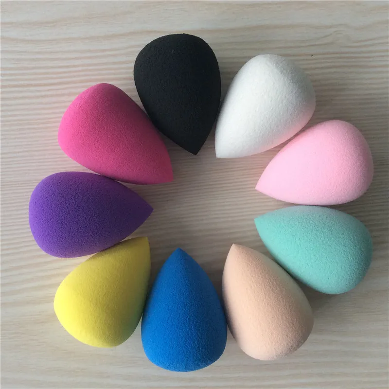 1pcs Cosmetic Puff Powder Puff Smooth Women's Makeup Foundation Sponge Beauty to Make Up Tools Accessories Water-drop Shape