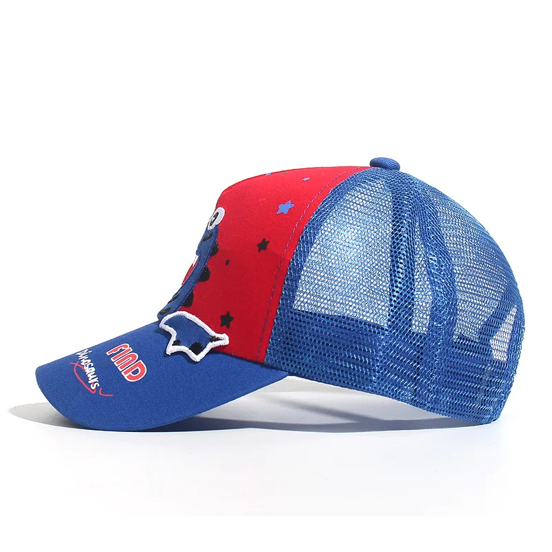 Children Shark Embroidered Baseball Caps Boy Girl Universal High Quality Outdoor Kids Shade Animal Driver Mesh Sun Hats 2019