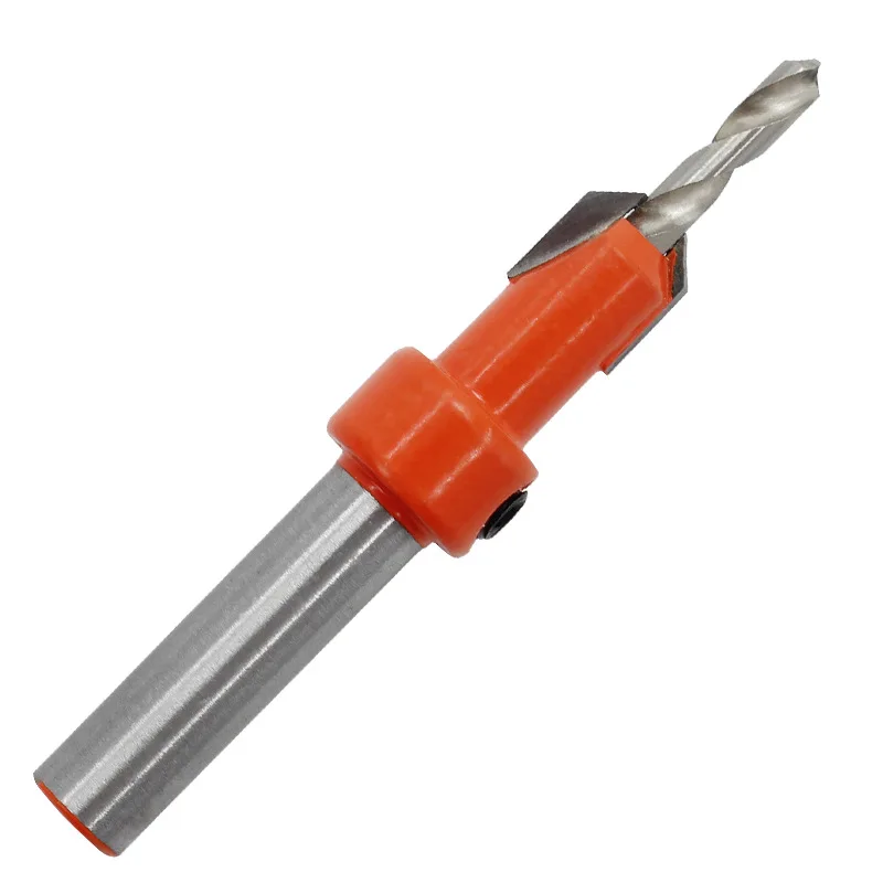 2ชิ้น/ล็อต Dia.8-10Mm Woodworking Countersunk เจาะบิตทังสเตนคาร์ไบด์บิตอัลลอยด์เจาะสกรู8MM Shank ขั้นตอนเจาะบิต