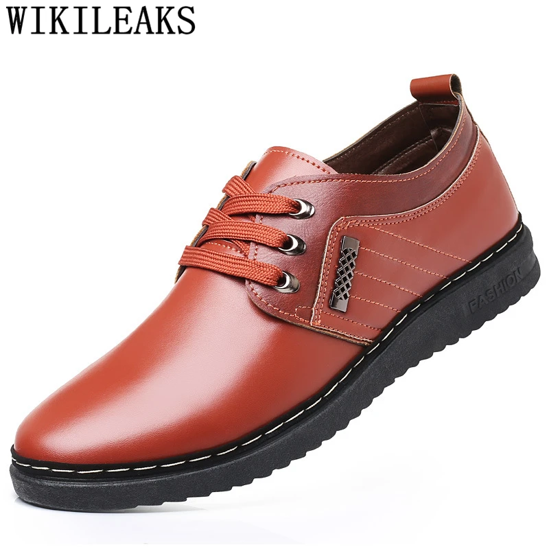 Italian Men Leather Shoes Casual Shoes Men Luxury Brand Driving Shoes Chaussure Homme Erkek Spor Ayakkabi Heren Schoenen Tenis