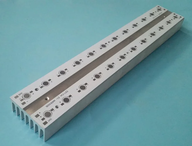 

50*22*200mm Heat sink extrusions high-power electronic radiator for LED customized heatsink