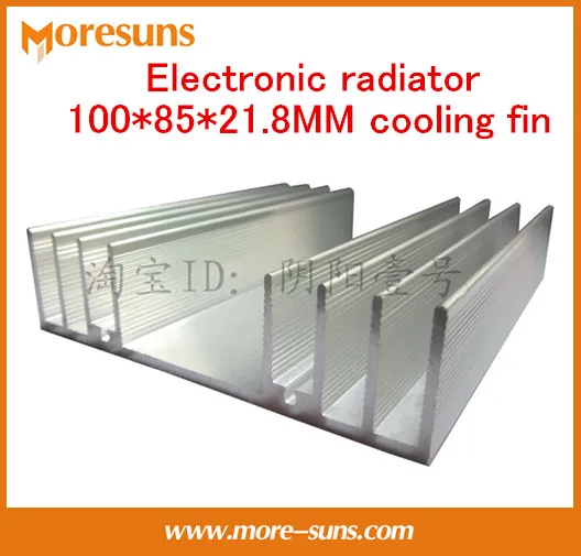 2pcs Electronic radiator module heat sink IC thermal conductive plate 100*85*21.8MM cooling fin