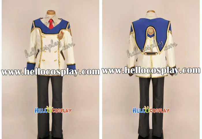 

Chrome Shelled Regios Cosplay Military Arts Boy Uniform H008