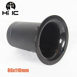 2pcs 35x80mm  26.5x95mm 86x110mm ABS Speaker Port Tube Bass Reflex Tube Loudspeaker  Guide Tube  Woofer Vent Inverted Tube