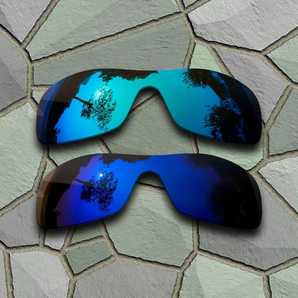 Sky Blue&Violet Blue Sunglasses Polarized Replacement Lenses for Oakley Antix