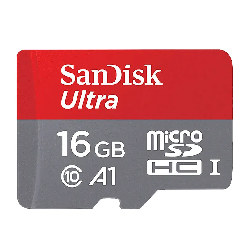 SanDisk Memory Card 16G/32G/64G/128G/200G/256G U1 Micro SD Class 10 Flash Microsd Card for Smartphones Mp3 Tablet and Camera