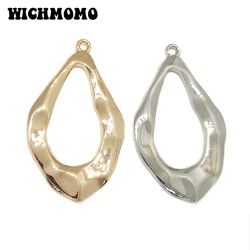 New Fashion 43*26mm 4pieces/bag High Quality Zinc Alloy Water Drop Charms Pendant for Earring Necklace Jewelry Accessories