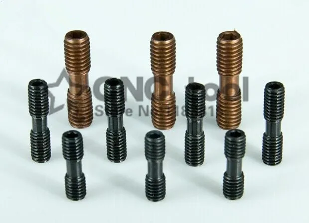 Darmowa wysyłka 10 sztuk śruba zaciskowa ML0520/ML0620/ML0625/ML0630/ML0830/ML0835/ML1030 tokarka CNC narzędzie tokarskie zapasowa śruba podwójna śruba