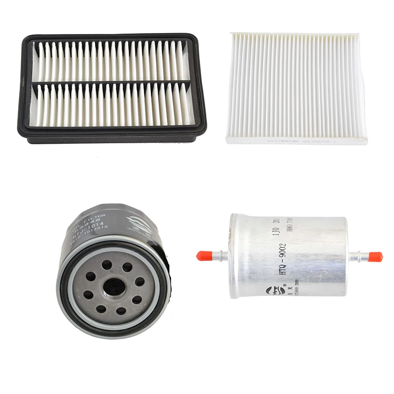 Air Filter Cabin Filter Oil Filter Fuel Filter for Chery A3 1.6L 1.8L A11-1109111ABF M11-8107915 481H-1012010 1J0 201 511A